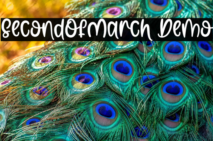 SecondOfMarch Demo Example 1