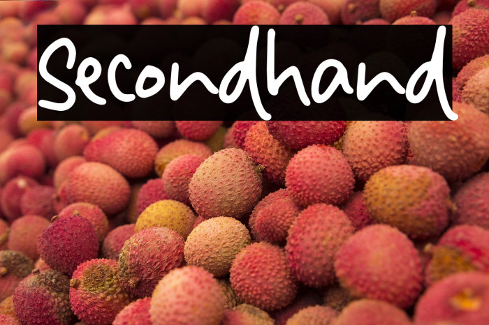 Secondhand Example 3