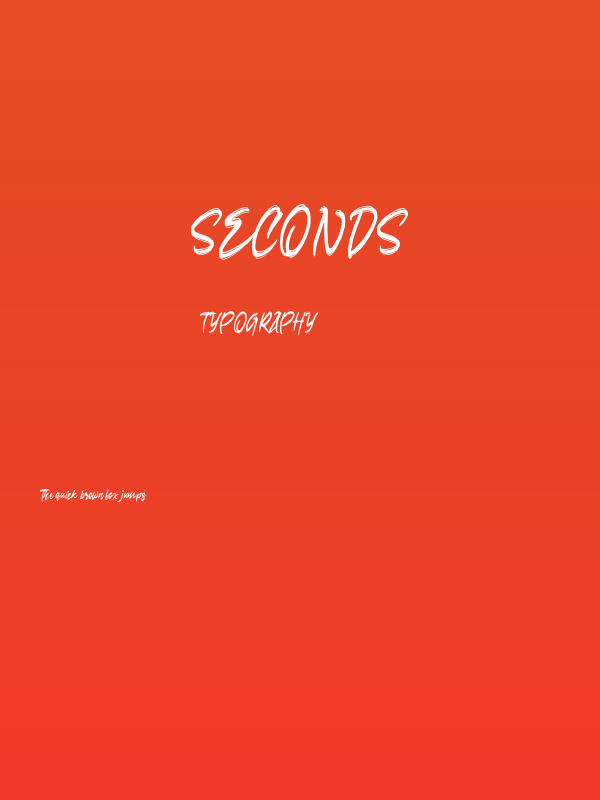Seconds Poster