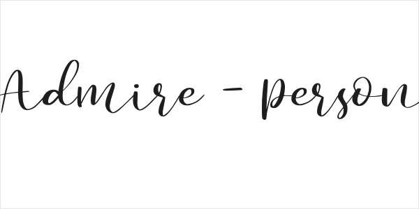 Secret Admire - Personal Use Logo