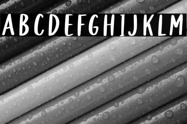 Secret Admirer Font examples