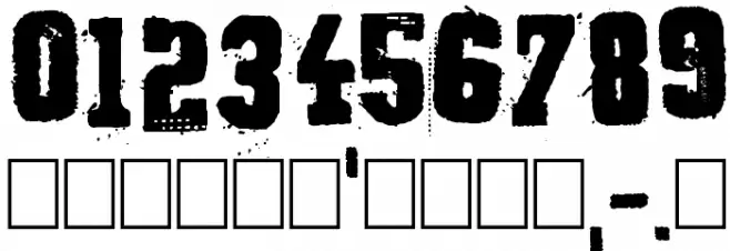 Secret Agency Font OTHER CHARS