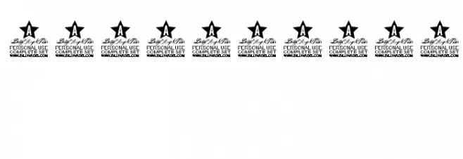 Secret Agent Personal Use Font OTHER CHARS