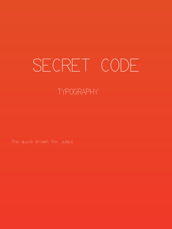 Secret Code Poster
