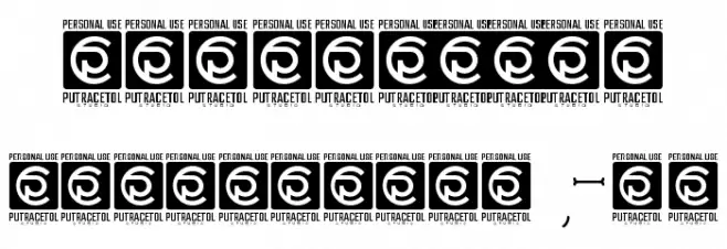 Secret Darling Personal Use Font OTHER CHARS