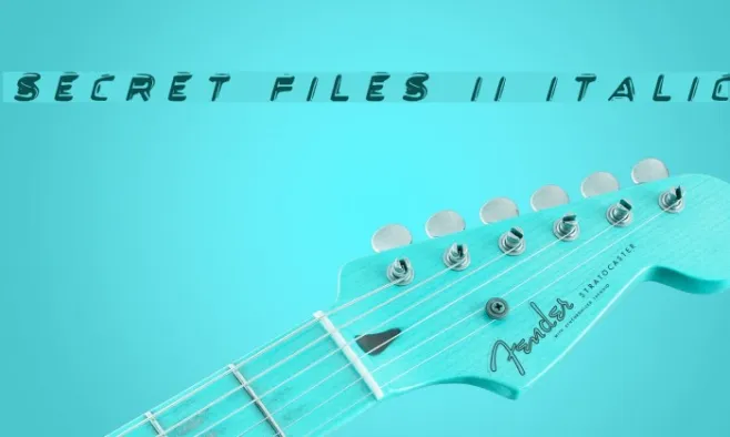 Secret Files II Italic Example 1