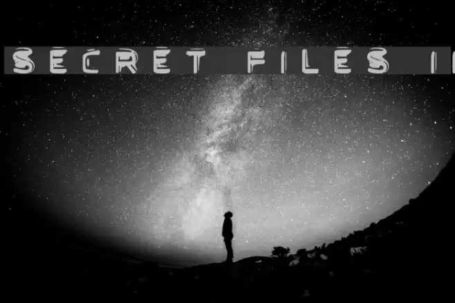 Secret Files II Шрифта examples