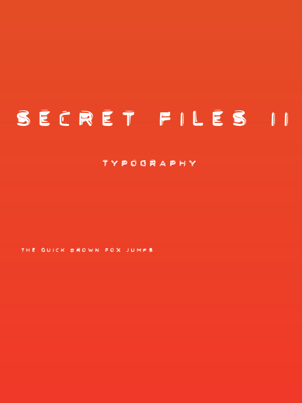 Secret Files II Poster