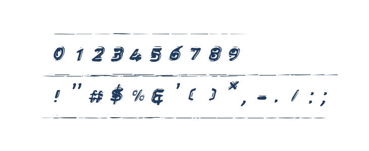 Secret Files Italic Other Characters