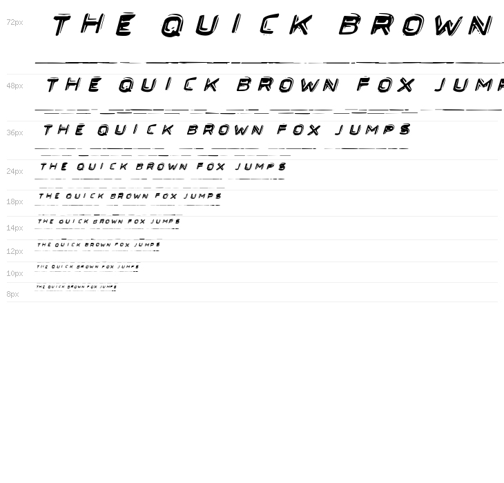 Secret Files Italic Waterfall