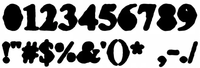 Secret Files Font OTHER CHARS