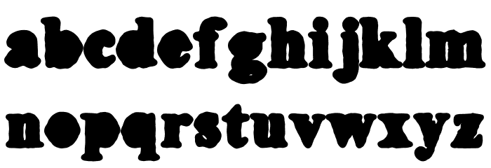 Secret Files Font LOWERCASE