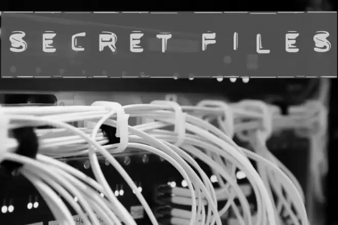 Secret Files Font examples