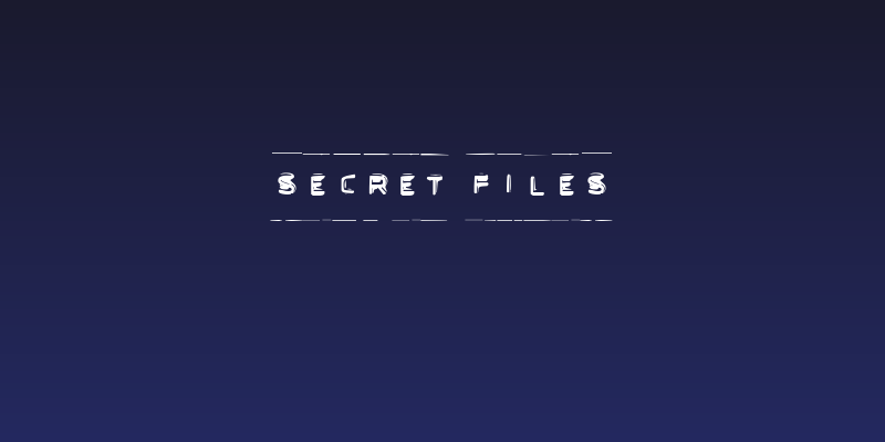 Secret Files Social Header