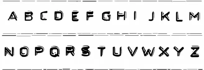 Secret Files Font Litere mici