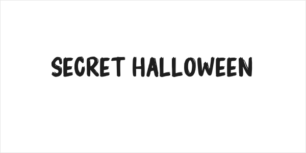 Secret Halloween Logo