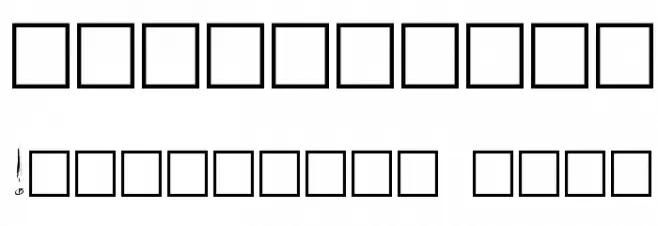Secret Labs Font Alte caractere