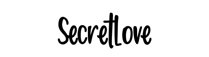 Secret Love  font caratteri gratis