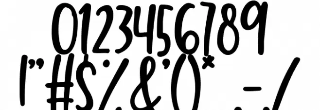 Secret Love Font OTHER CHARS