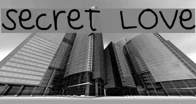 Secret Love Font examples