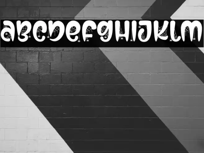 Secret Midnight Font examples