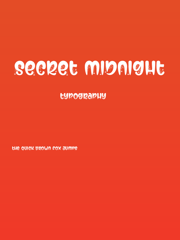 Secret Midnight Poster