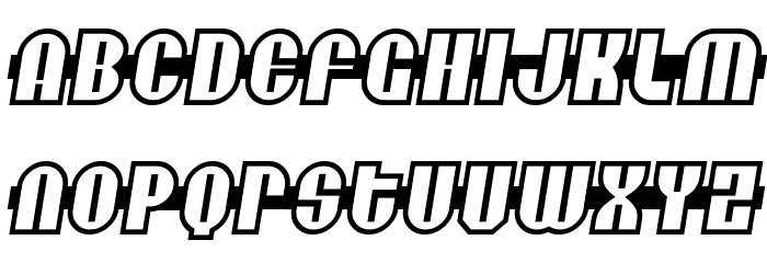 Secret Planet Font LOWERCASE