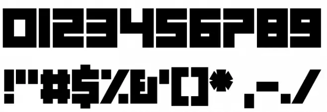 Secret Power Font OTHER CHARS