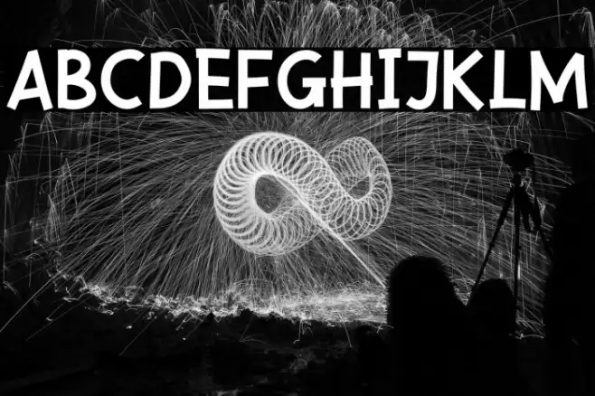 Secret Thief Font examples