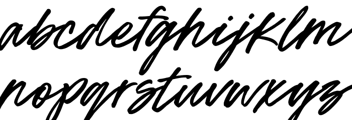 Secret Weapon Font LOWERCASE