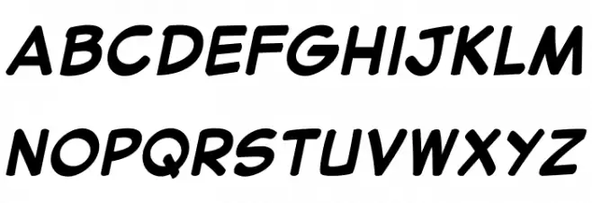 Secret Wurps Bold Italic 字体 小写