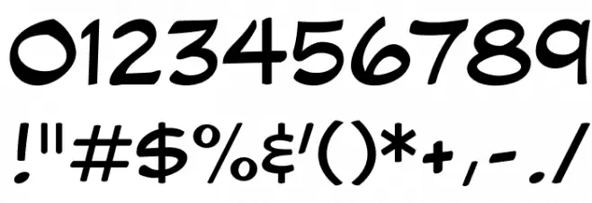 Secret Wurps Font OTHER CHARS