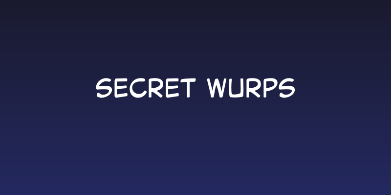 Secret Wurps Social Header