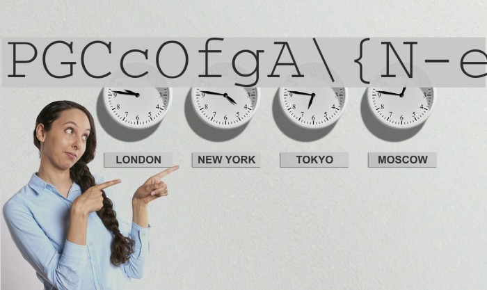 SecretCode-Normal Font examples