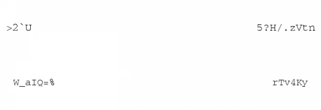 SecretCode-Normal Font LOWERCASE