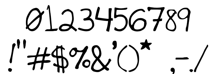 SecretSlob Font OTHER CHARS