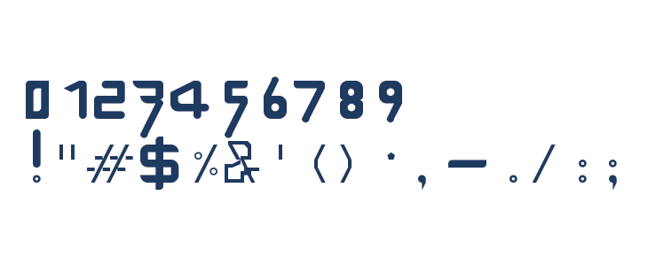 SecretThorn Regular Other Characters