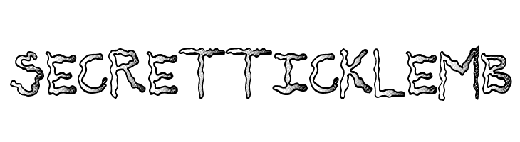 SecretTickleMB Font