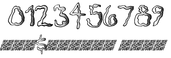 SecretTickleMB Font OTHER CHARS