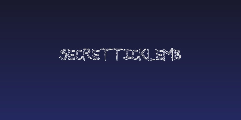 SecretTickleMB Social Header