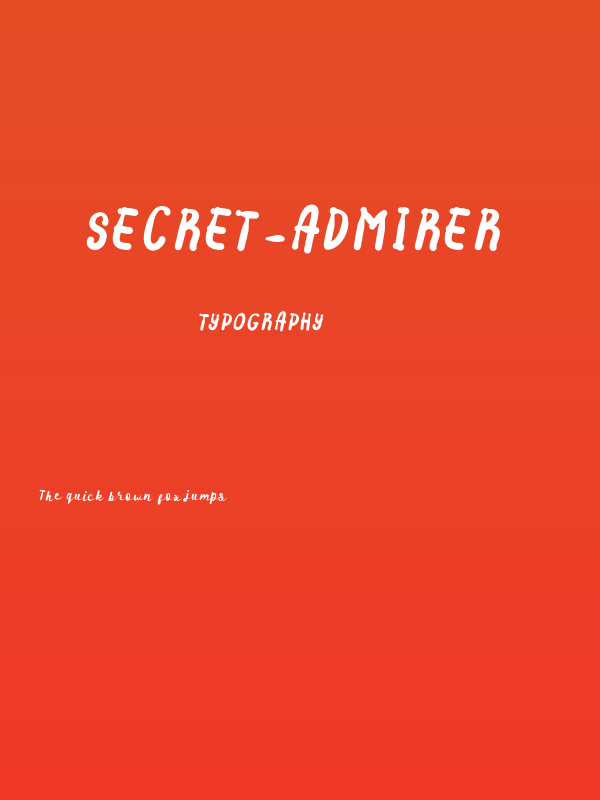 Secret_Admirer Poster
