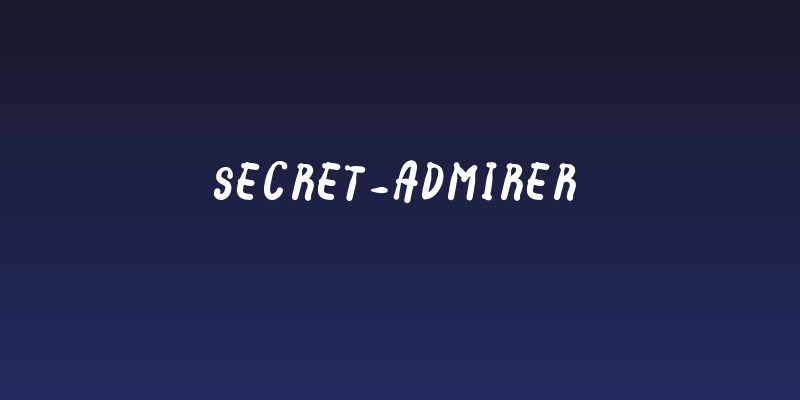 Secret_Admirer Social Header