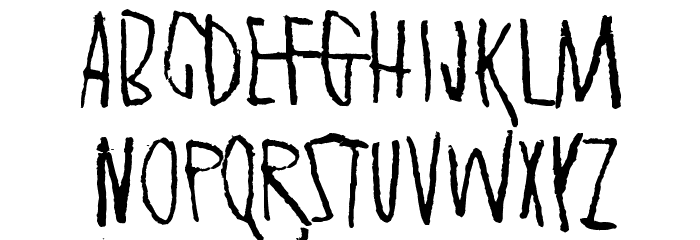 Secretly wishing for rain Font LOWERCASE