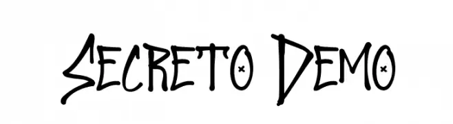 Secreto Demo  Frei Schriftart Herunterladen