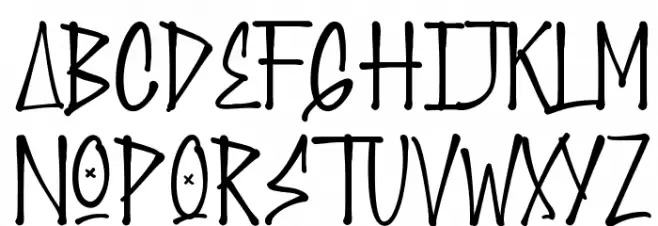 Secreto Demo Schriftart Groß