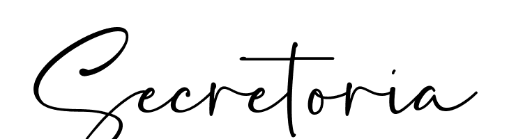 Secretoria  नि: शुल्क फ़ॉन्ट्स डाउनलोड