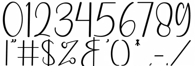 Secretoria Font OTHER CHARS