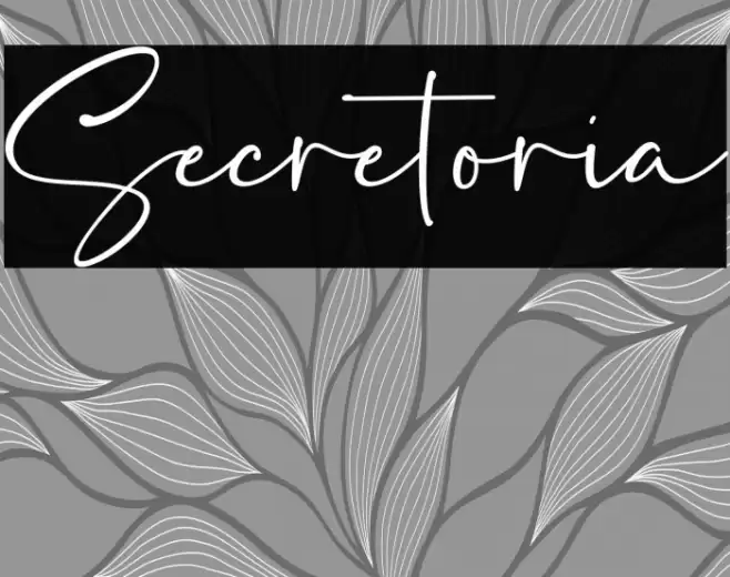 Secretoria Font examples