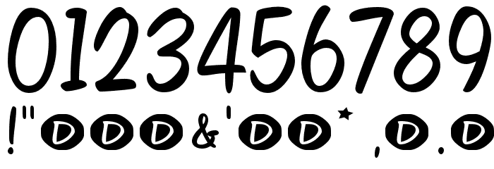 Secrets Font OTHER CHARS