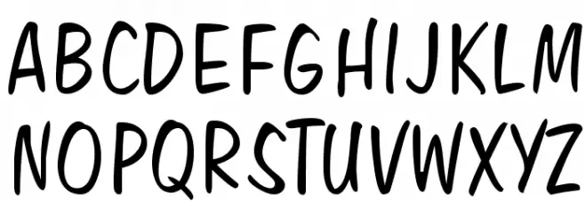 Secrets Schriftart Groß